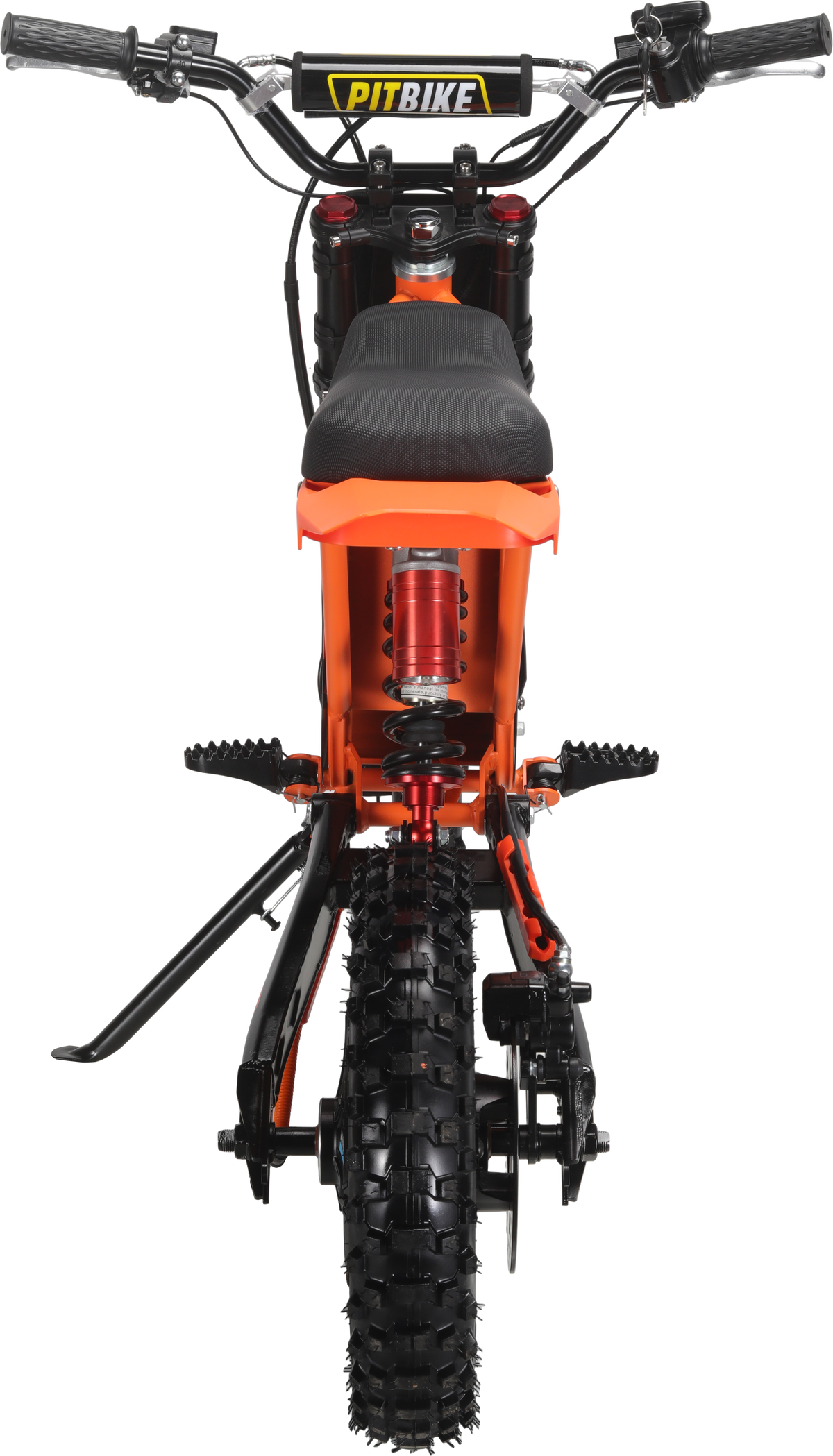 Electric Dirt Bike 48V 1000W with Dual Suspension - Black