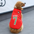 Pet Small Medium and Large Dogs Fadou Cat Teddy Golden Hair Samo Dog Clothes Vest