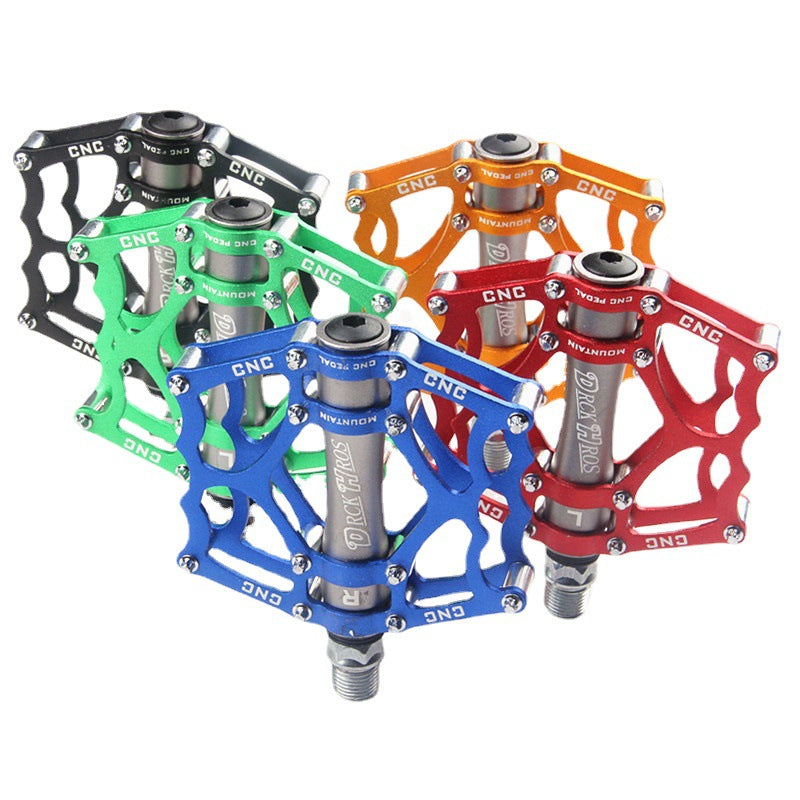 Bicycle Pedal Double DU Aluminum Alloy Pedal Mountain Bike Pedal Dead Fly Bearing Pedal Accessories And Equipment