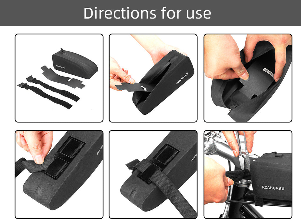 Waterproof Bicycle Bag Top Tube Head Bag Road Bike Front Beam Bag Mountain Bike Bag Saddle Bag Accessories