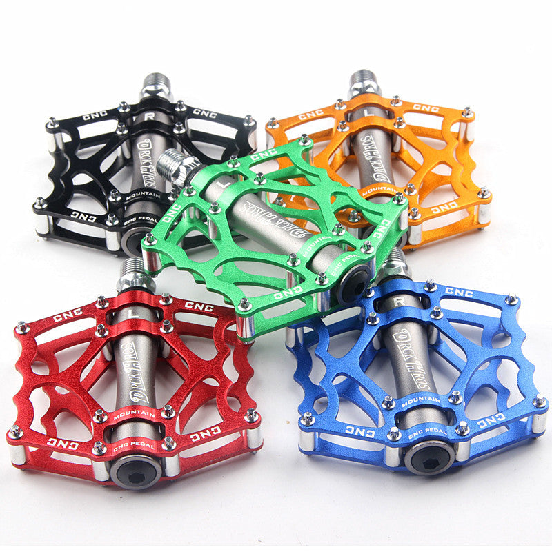 Bicycle Pedal Double DU Aluminum Alloy Pedal Mountain Bike Pedal Dead Fly Bearing Pedal Accessories And Equipment
