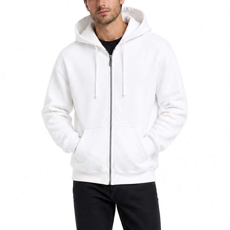 Cut Line - Unisex Zipper Hoodie-100