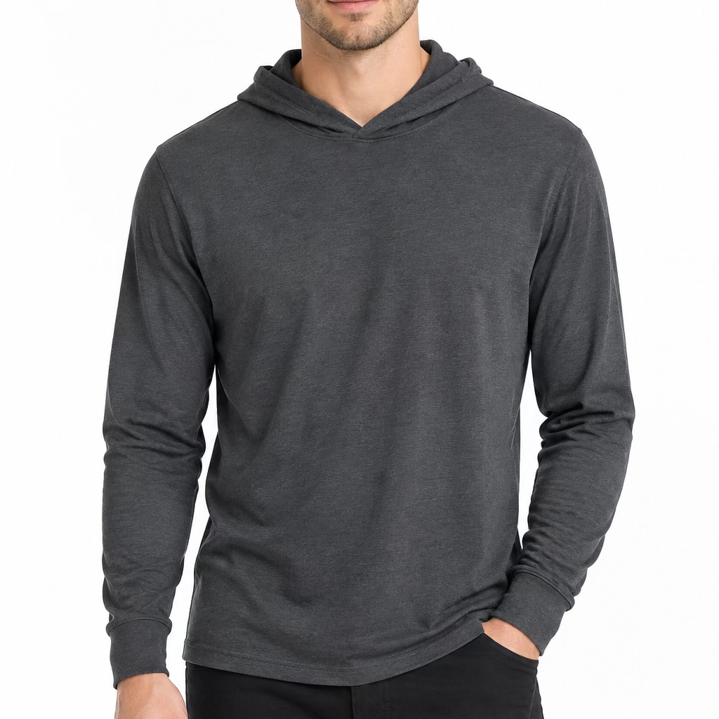 Pro One - Men's Lightweight Pullover Shirt with Hoodie - OLYS00198