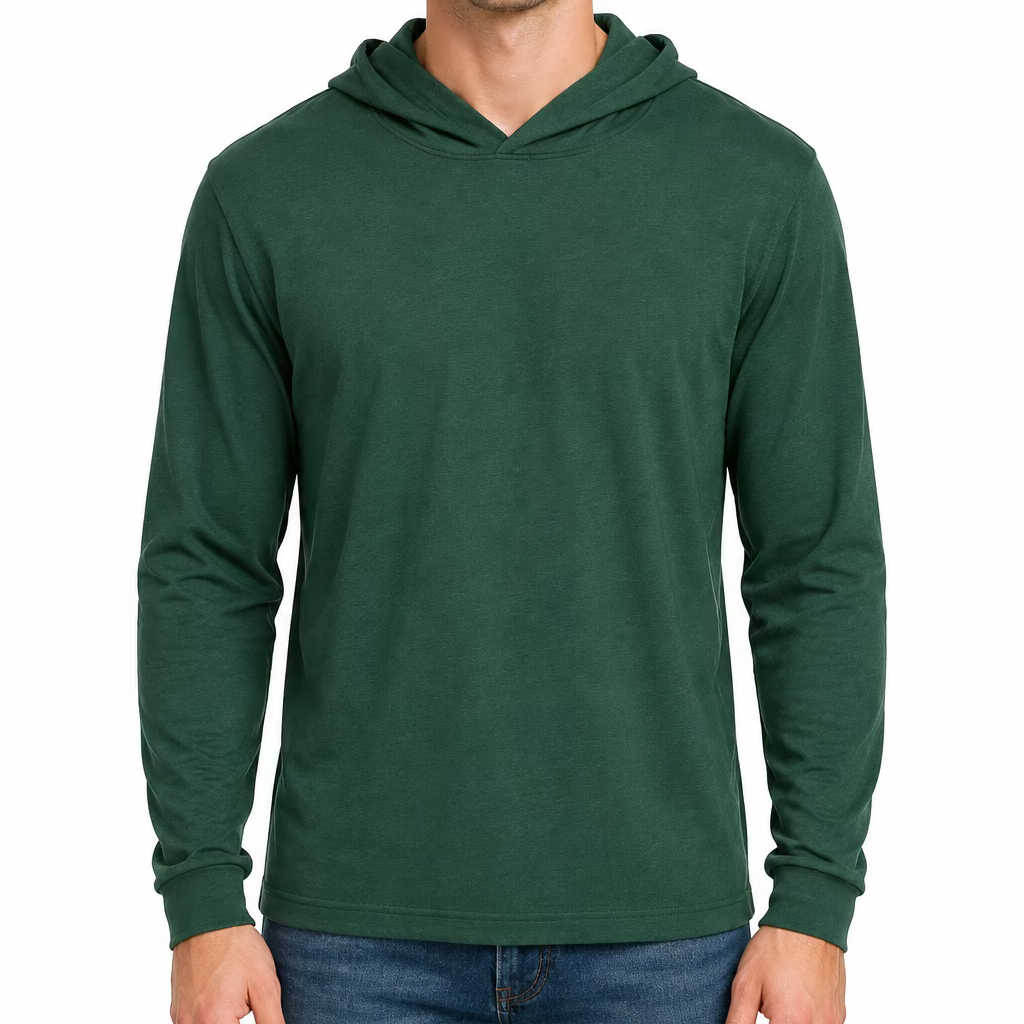 Pro One - Men's Lightweight Pullover Shirt with Hoodie - OLYS00198