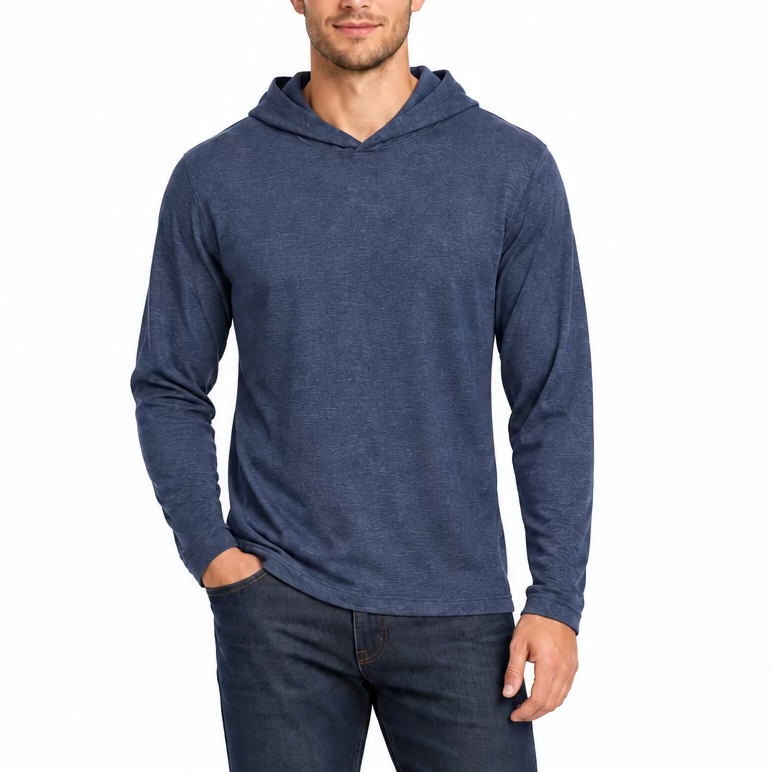 Pro One - Men's Lightweight Pullover Shirt with Hoodie - OLYS00198