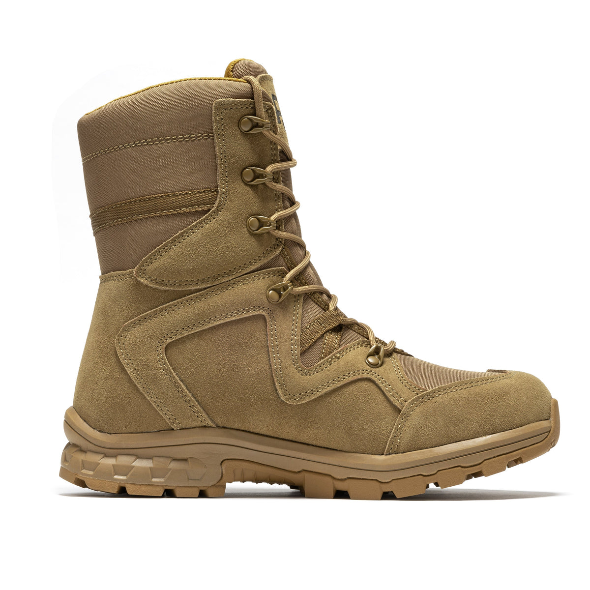 ROCKROOSTER Colmar Coyote 8 inch Suede Leather Waterproof Tactical & Military Boots AB520