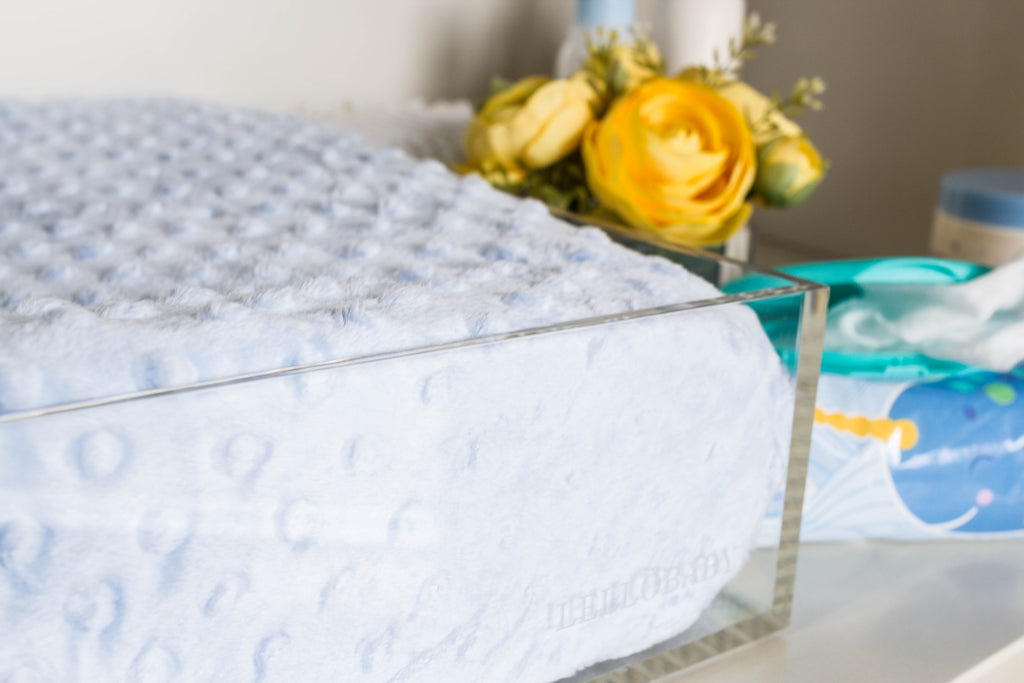 LELLOBABY™ -  6mm Thick Premier Edition Acrylic Diaper Changing Tray