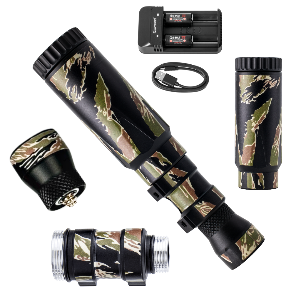 BLAZER I LED IR Illuminators + Nylon Wraps - RIFLE MOUNTED (IP65)