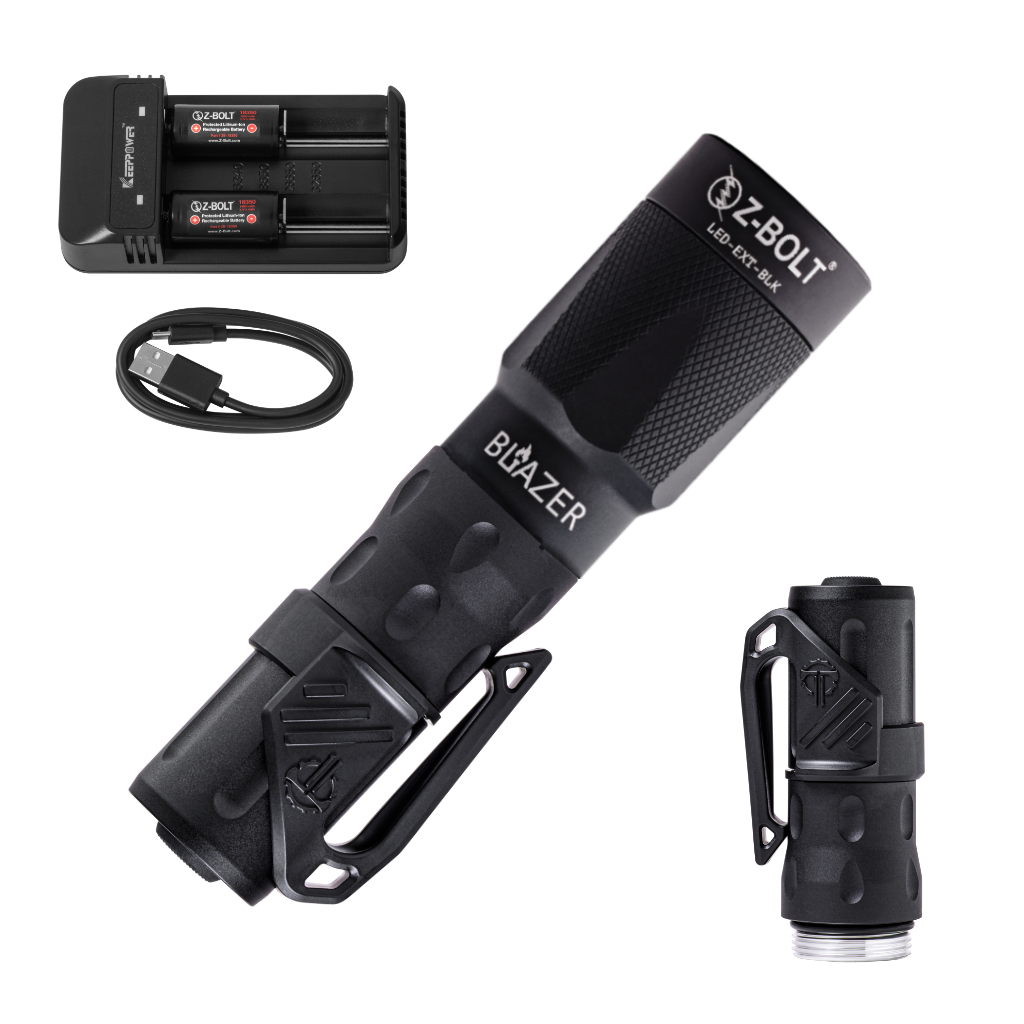 18350 LED Handheld Light for Patrol or EDC