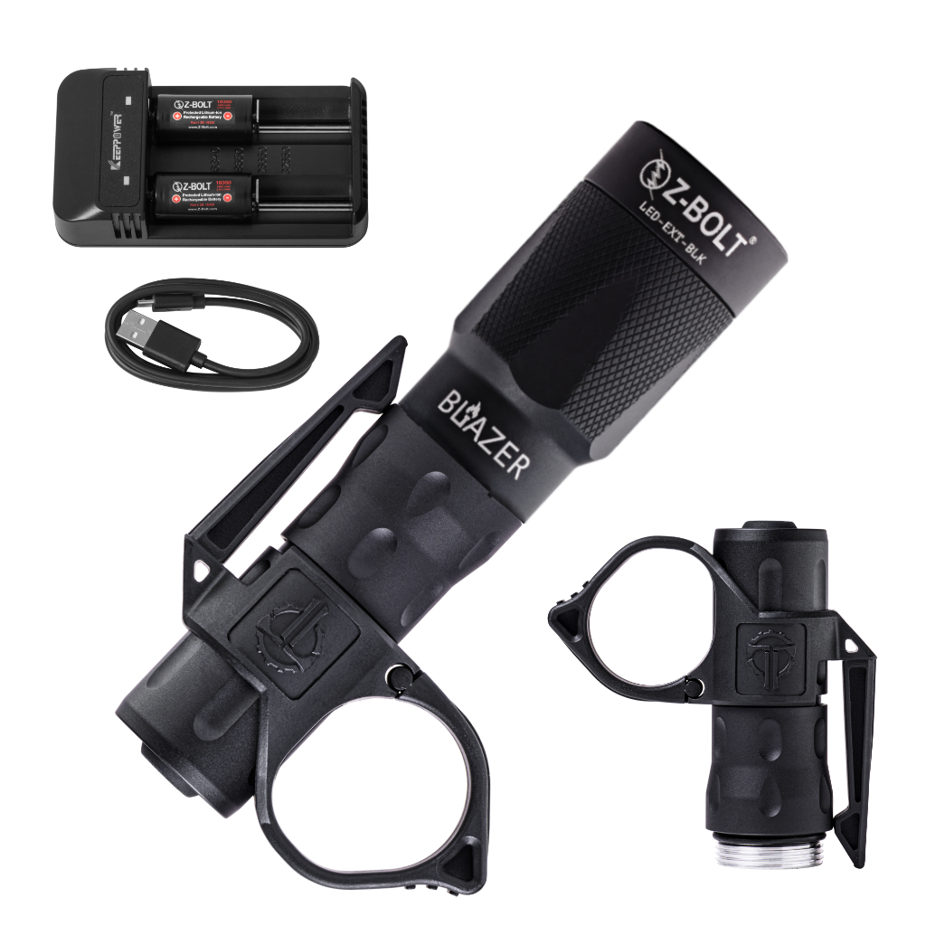 18350 LED Handheld Light for Patrol or EDC