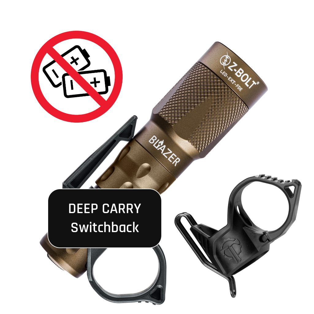 18350 LED Handheld Light for Patrol or EDC