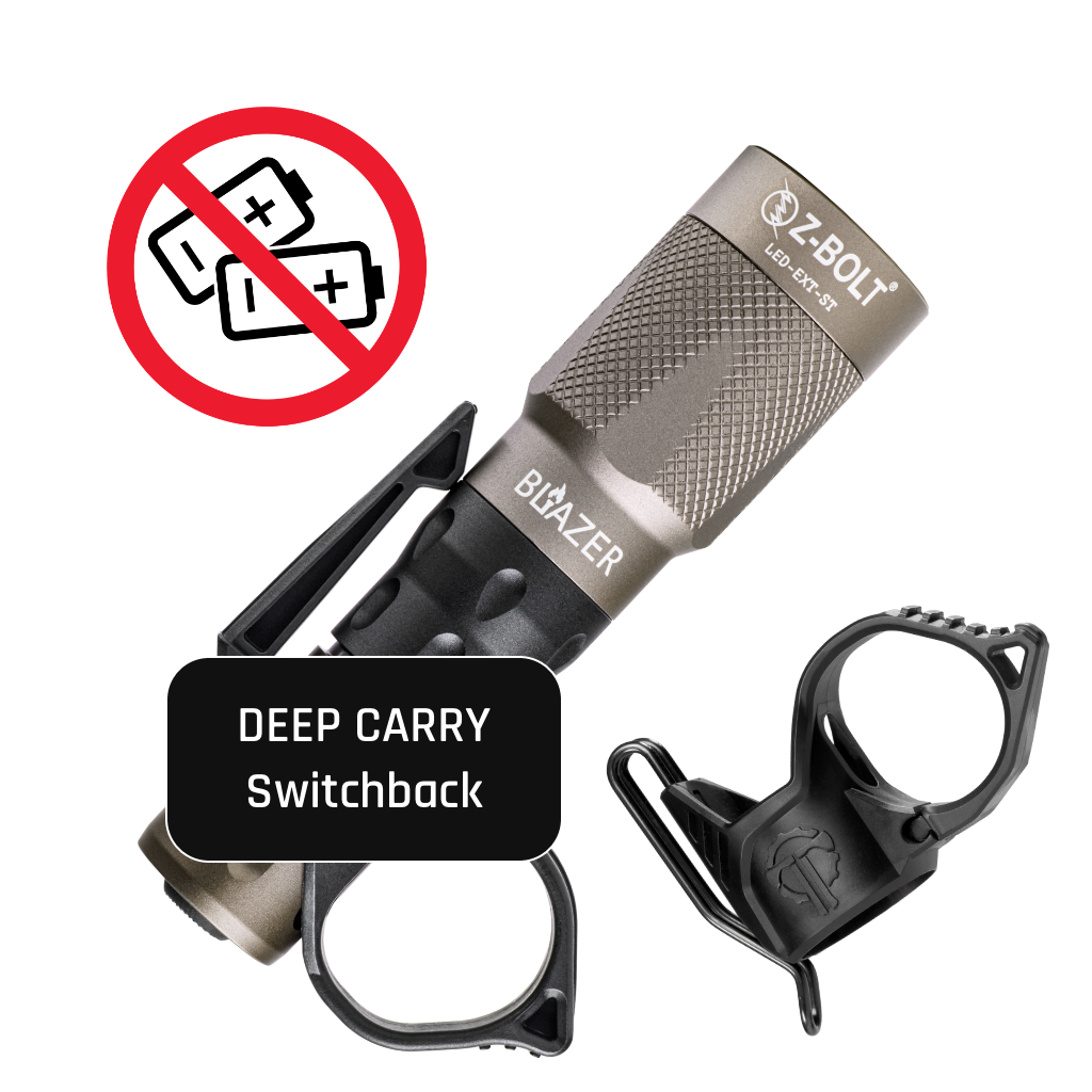 18350 LED Handheld Light for Patrol or EDC