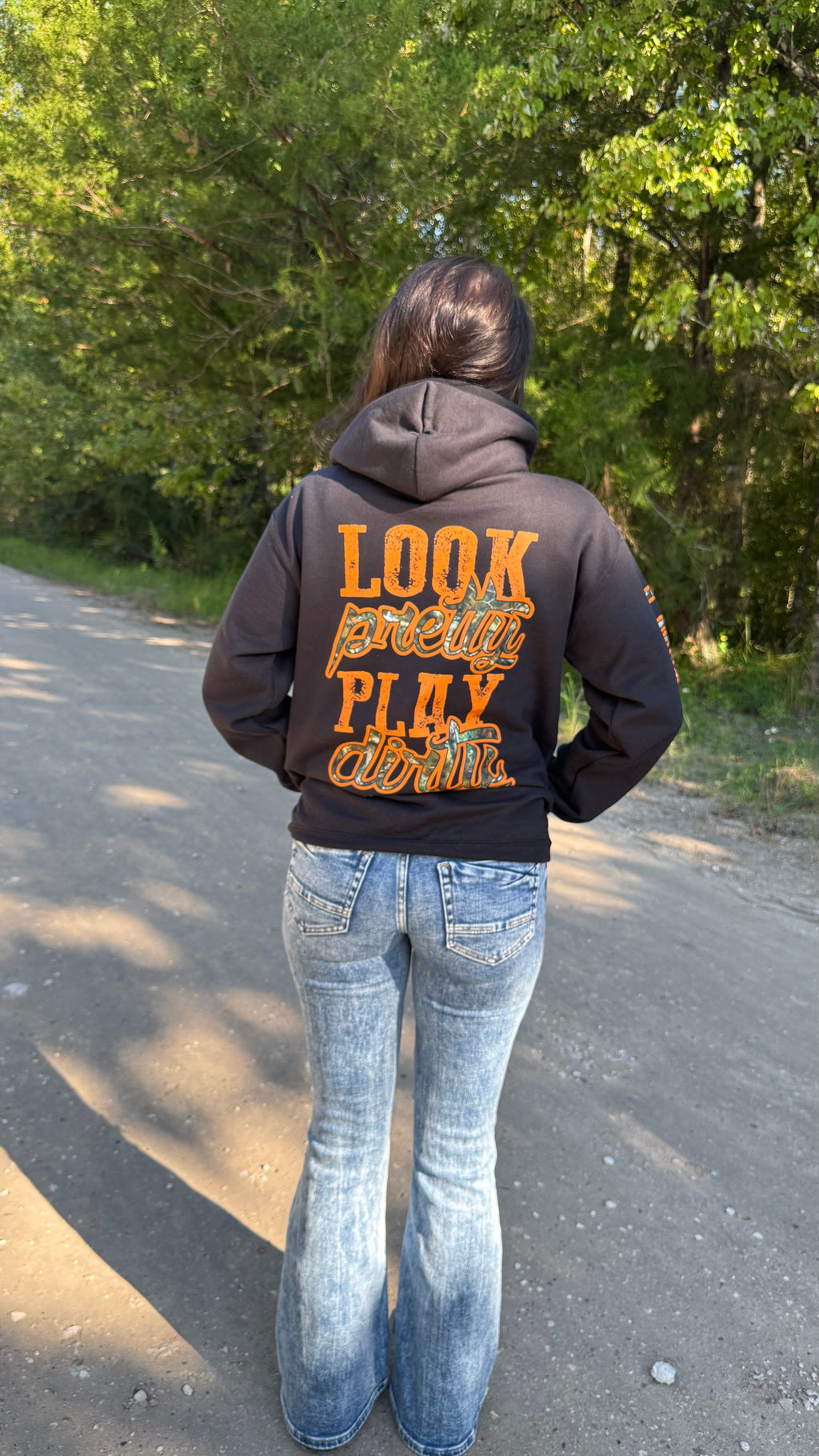 Look Pretty Play Dirty Hoodie
