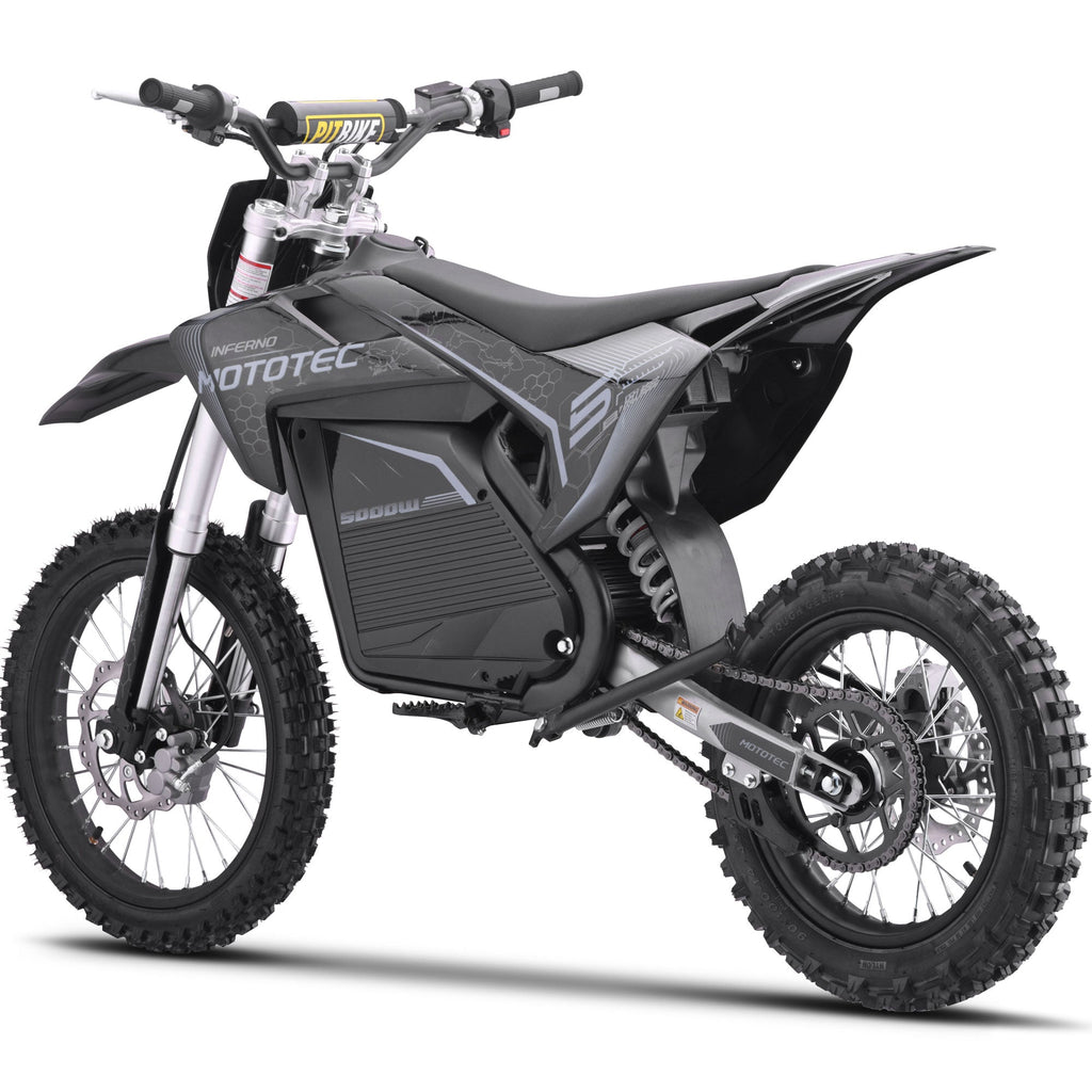 72V 5 kW Electric Dirt Bike (5,000 Watts)