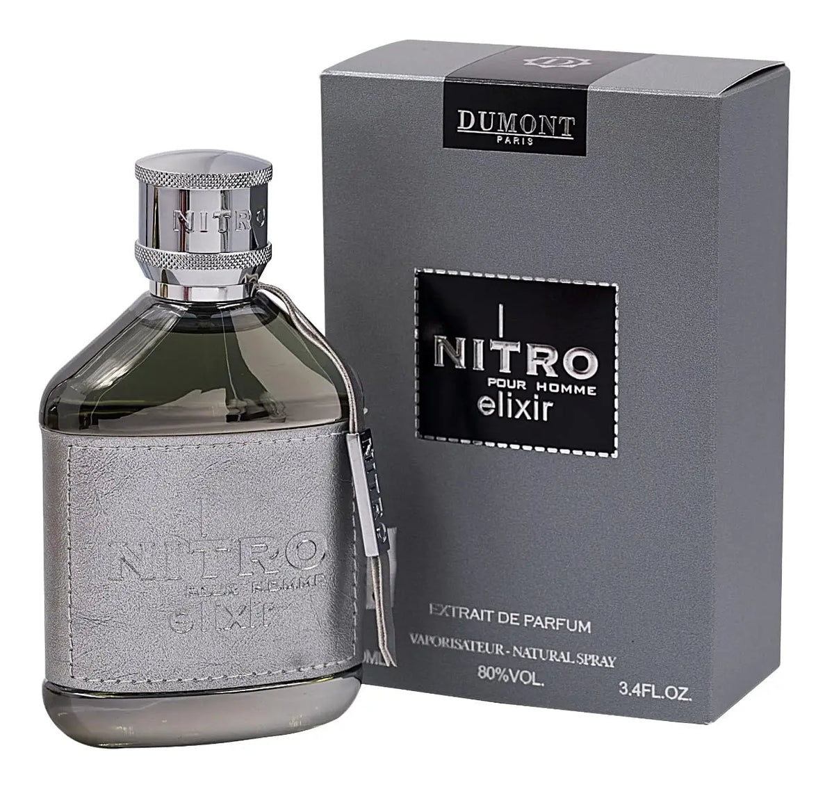 Dumont Nitro Elixir Pour Homme Extrait De Parfum for Men Long Lasting Luxury Fragrance Nitro Perfume for Men 100ML Cologne