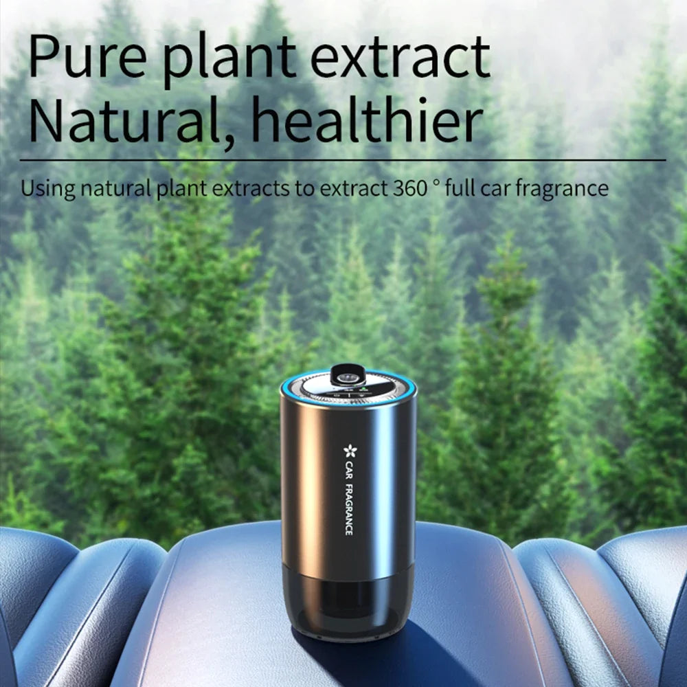 LED Starry Sky Car Diffuser 50ml Aroma Car Flavoring Cologne Air Freshener for Cars Ocean Fragrance Car Scent Air Perfume in Car