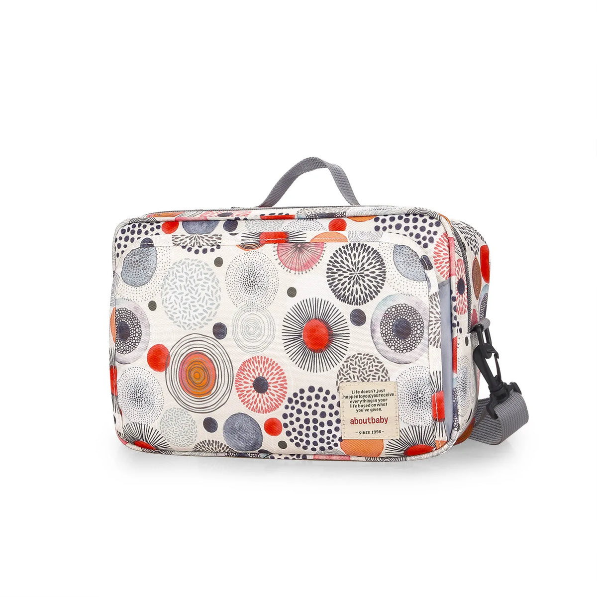 Baby Stroller Bag Waterproof Portable Travel Mummy Bag Multifunction Diaper and Bottle Storage Hanging Pram Organizer