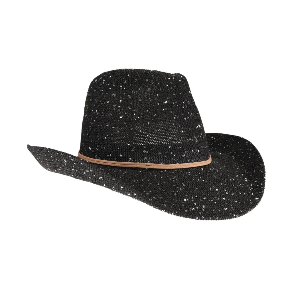 C.C Women's Sequin Cowboy Hat