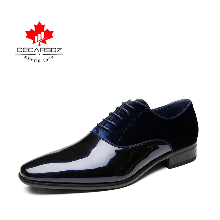 Men's Premium Leather Oxford Dress Shoes – Wedding & Office