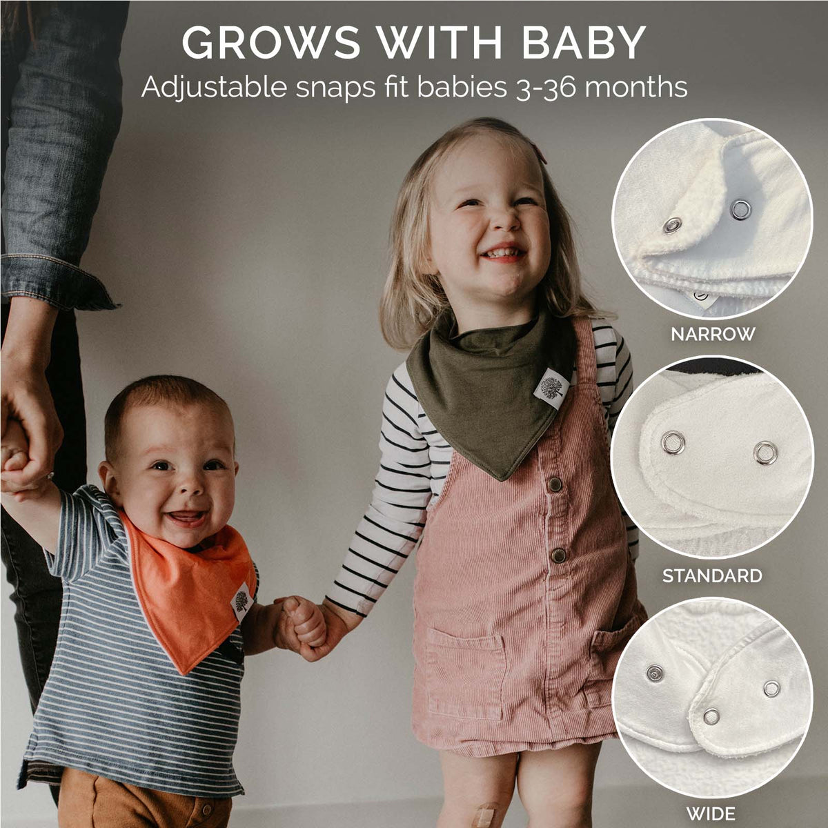 Cloud Bandana Bib Set (8 pack)
