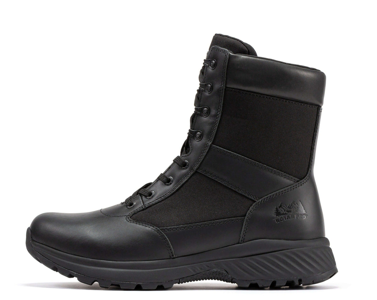 Botas Pro Black Men's 8 inch Side Zipper Military Tactical Boots BP703