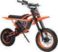 Electric Dirt Bike 48V 1000W with Dual Suspension - Black
