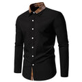 Men's Plus Size Plaid Collar Button Down Shirt