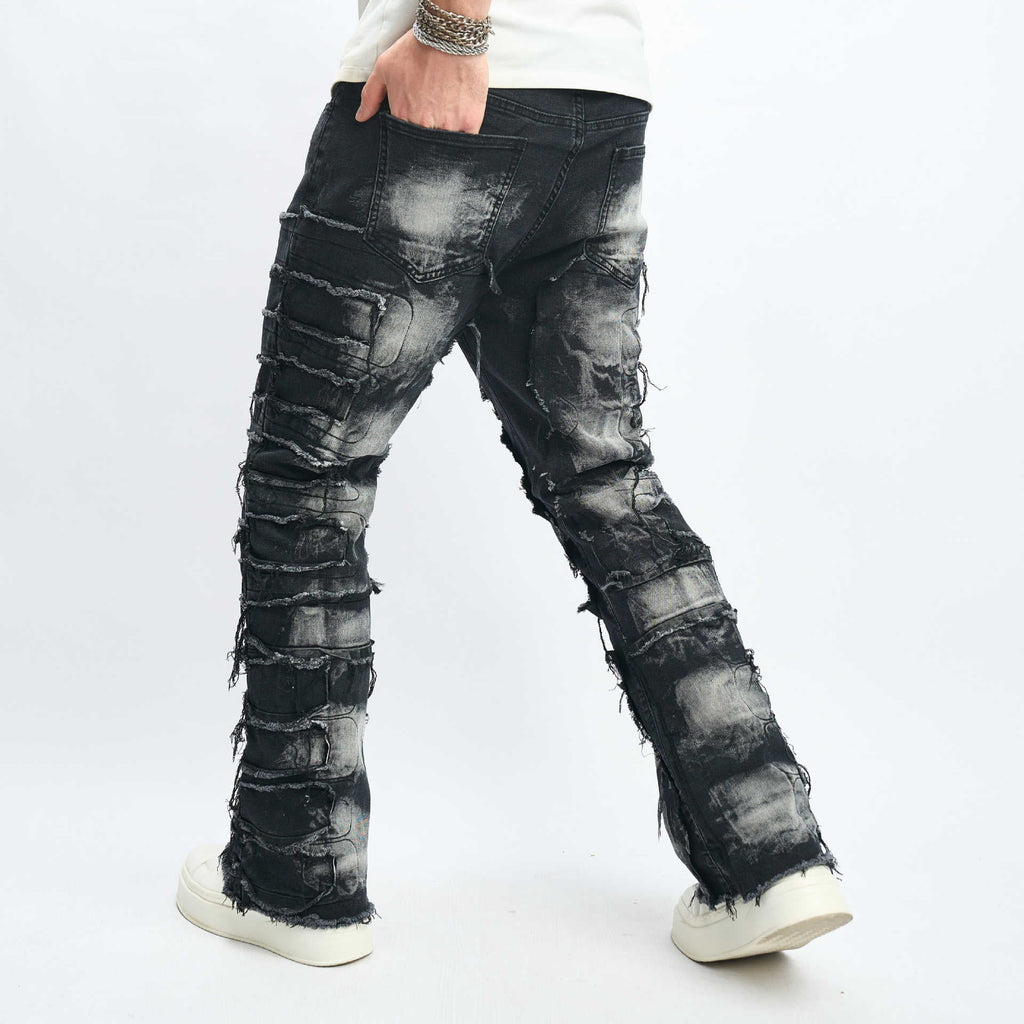 Men's New Fashionable Slim-Fit Swing Pants Trousers Men's Hip-Hop High Street Men's Jeans