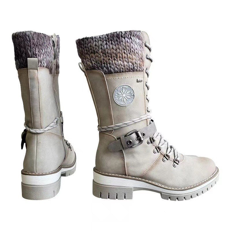 ApexSupply Women’s Tall Riding Boots with Rubber Sole