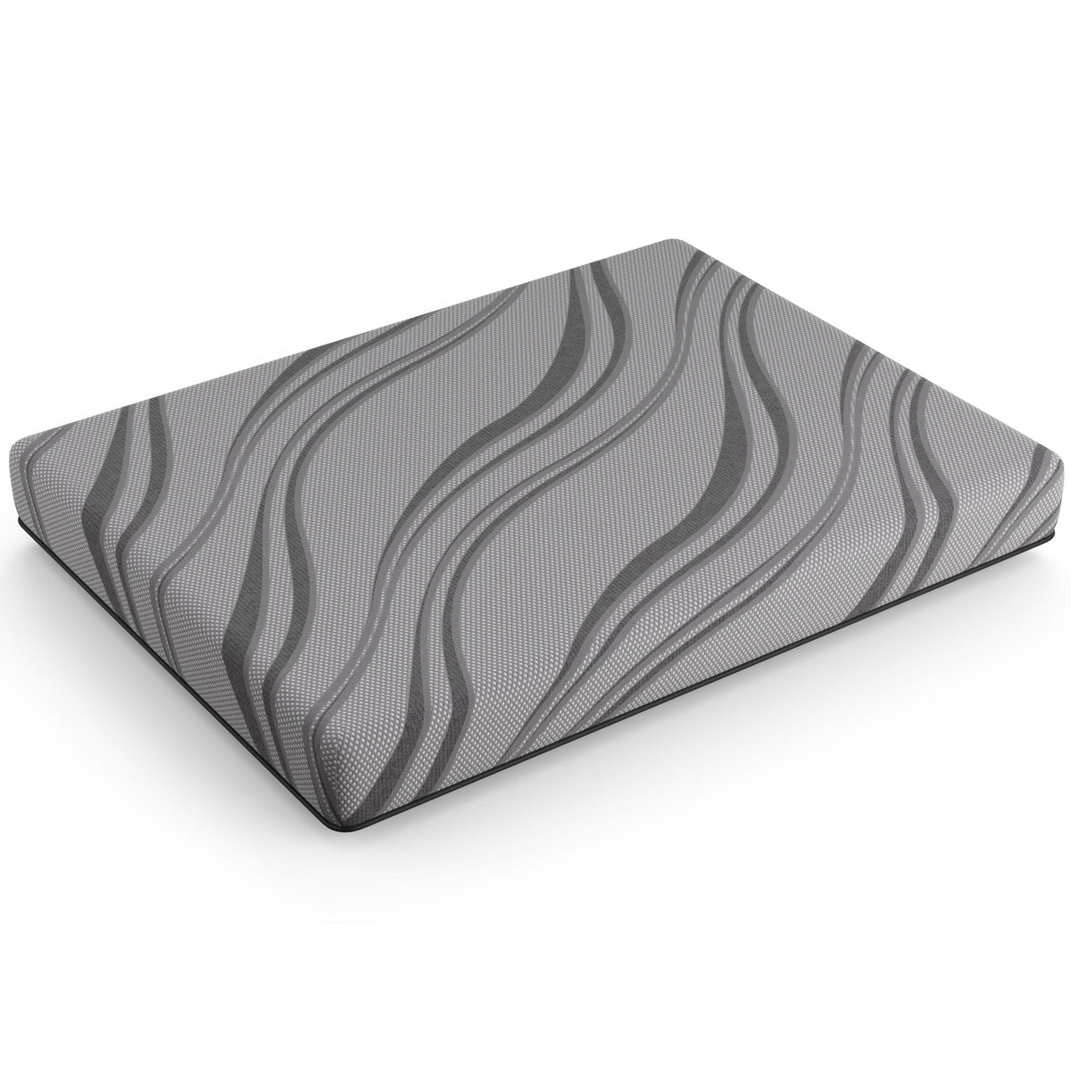 8" Pro Gel Foam Firm Hybrid Mattress with Cooling Gel - Dark Gray