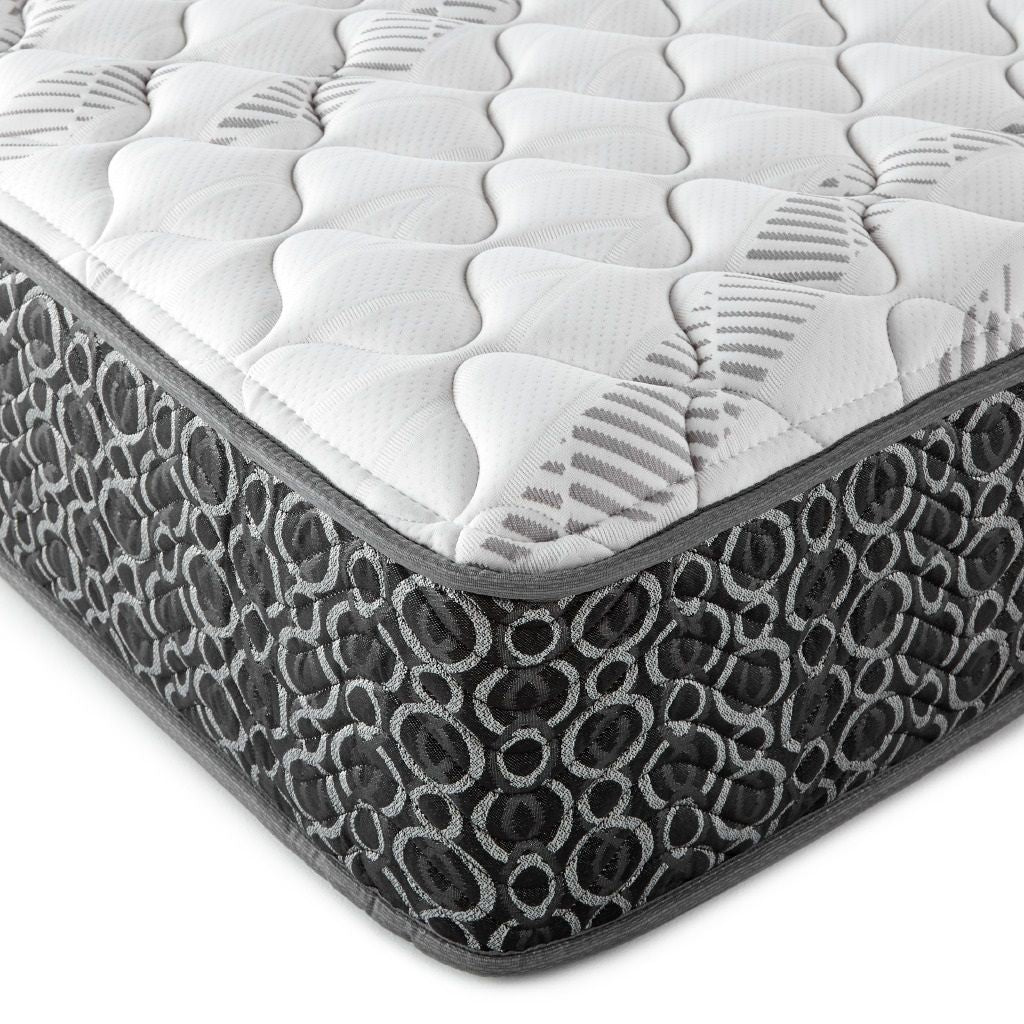 Hayes California King Firm Tight Top Hybrid Mattress White
