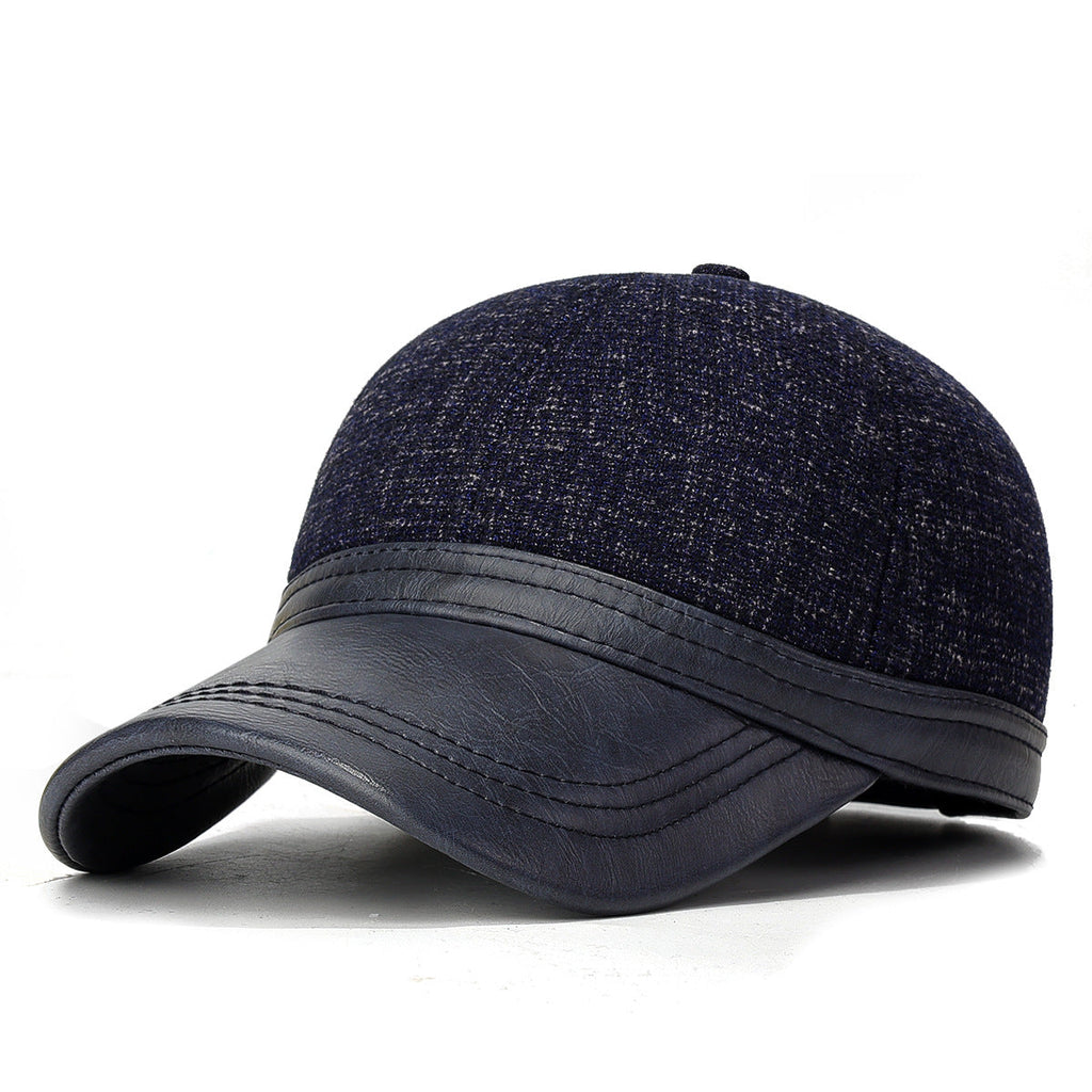 Men's Winter Baseball Cap With Earflaps For Warmth