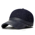 Men's Winter Baseball Cap With Earflaps For Warmth