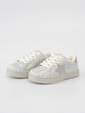 Girls' Sparkle metallic sneaker