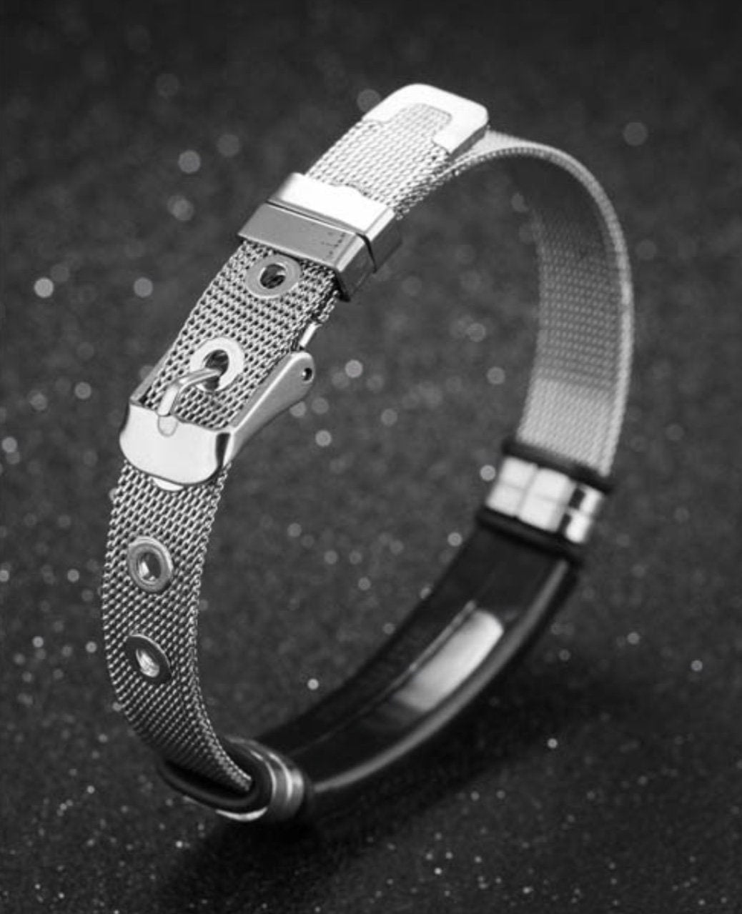 Silver mesh cross bracelet gold raised cross black for men bangle stainless steel engraved cuff heavy design christian jewelry jewellery