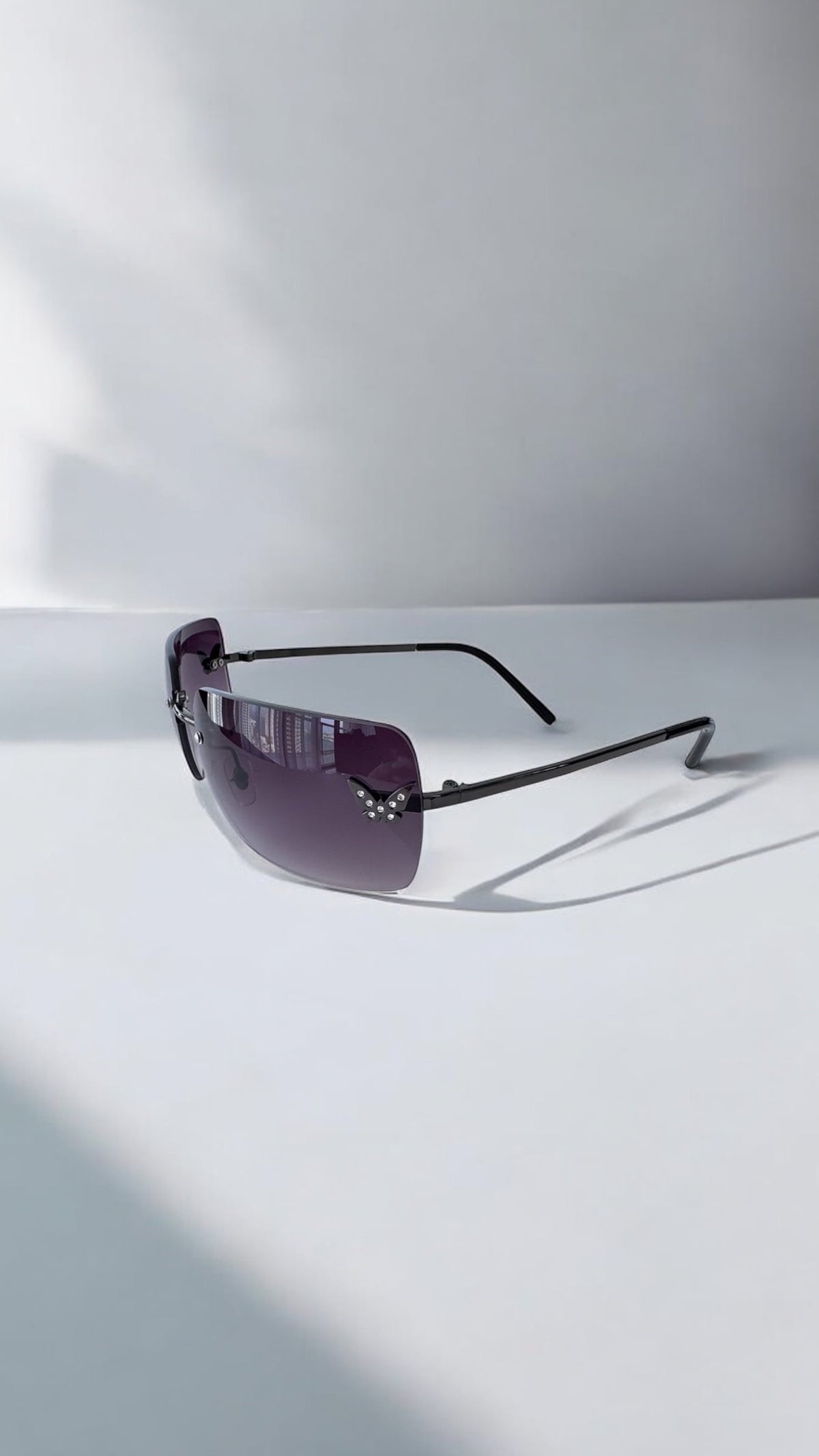 Papillon Purple Sunglasses