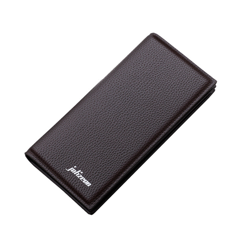 Wallet Men's Long Section Young People Thickened Large Capacity Wallet Suit Bag Plus Simple Men's Wallet