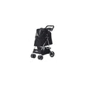 Zampa Favorite Pet Stroller for Cats and Small Dogs 46x78x99cm Black